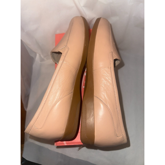 Easy Spirit Womens Devitt10 natural loafers leather Size 10W Flats New - Picture 12 of 12